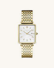 Load image into Gallery viewer, Boxy Gold Watch
