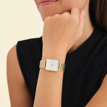 Load image into Gallery viewer, Boxy Gold Watch