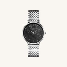 Load image into Gallery viewer, Upper East Side Black Silver Watch