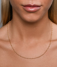 Load image into Gallery viewer, Gold Filled Fine Figaro Necklace