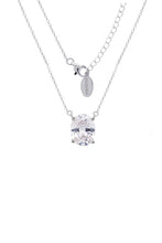 Load image into Gallery viewer, Ellipse Oval Necklace