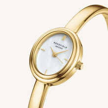 Load image into Gallery viewer, Gold Bangle Watch