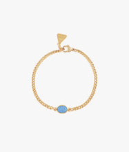 Load image into Gallery viewer, Blue Oval Czelline Opal Bracelet