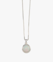 Load image into Gallery viewer, White Rond Czelline Opal Necklace