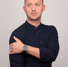 Load image into Gallery viewer, Maserati Successo Chrono Navy Blue Watch