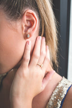 Load image into Gallery viewer, Gold Glow Stud Earrings