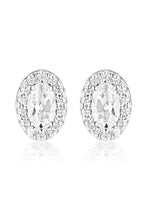 Load image into Gallery viewer, Silver Glow Stud Earrings