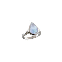 Load image into Gallery viewer, Large Pear Moonstone Von Treskow Ring