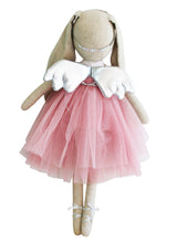 Load image into Gallery viewer, Estelle Angel Bunny Silver & Blush