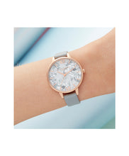 Load image into Gallery viewer, Terrazzo Florals Eco Light Grey & Rose Gold Watch