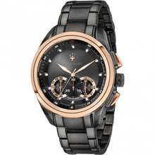 Load image into Gallery viewer, Maserati Traguardo Rose & Gunmetal Grey Chrono Watch