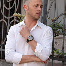 Load image into Gallery viewer, Maserati Traguardo Rose & Gunmetal Grey Chrono Watch