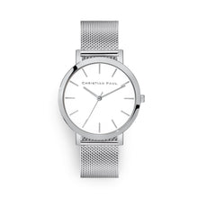Load image into Gallery viewer, Raw Silver 43 Mesh Watch