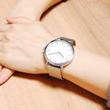 Load image into Gallery viewer, Raw Silver 43 Mesh Watch