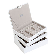 Load image into Gallery viewer, Stackers White Stone Classic Set of 3