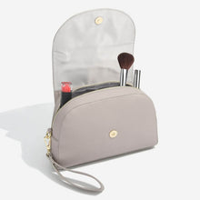 Load image into Gallery viewer, Stackers Taupe Wrap Around Makeup Bag