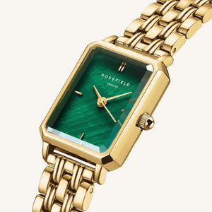 Octagon XS Emerald Gold Watch