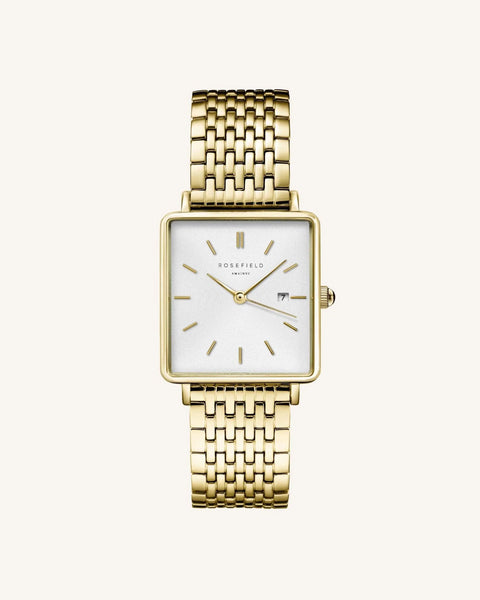 Boxy Gold Watch