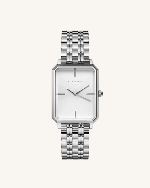 Octagon Silver Watch