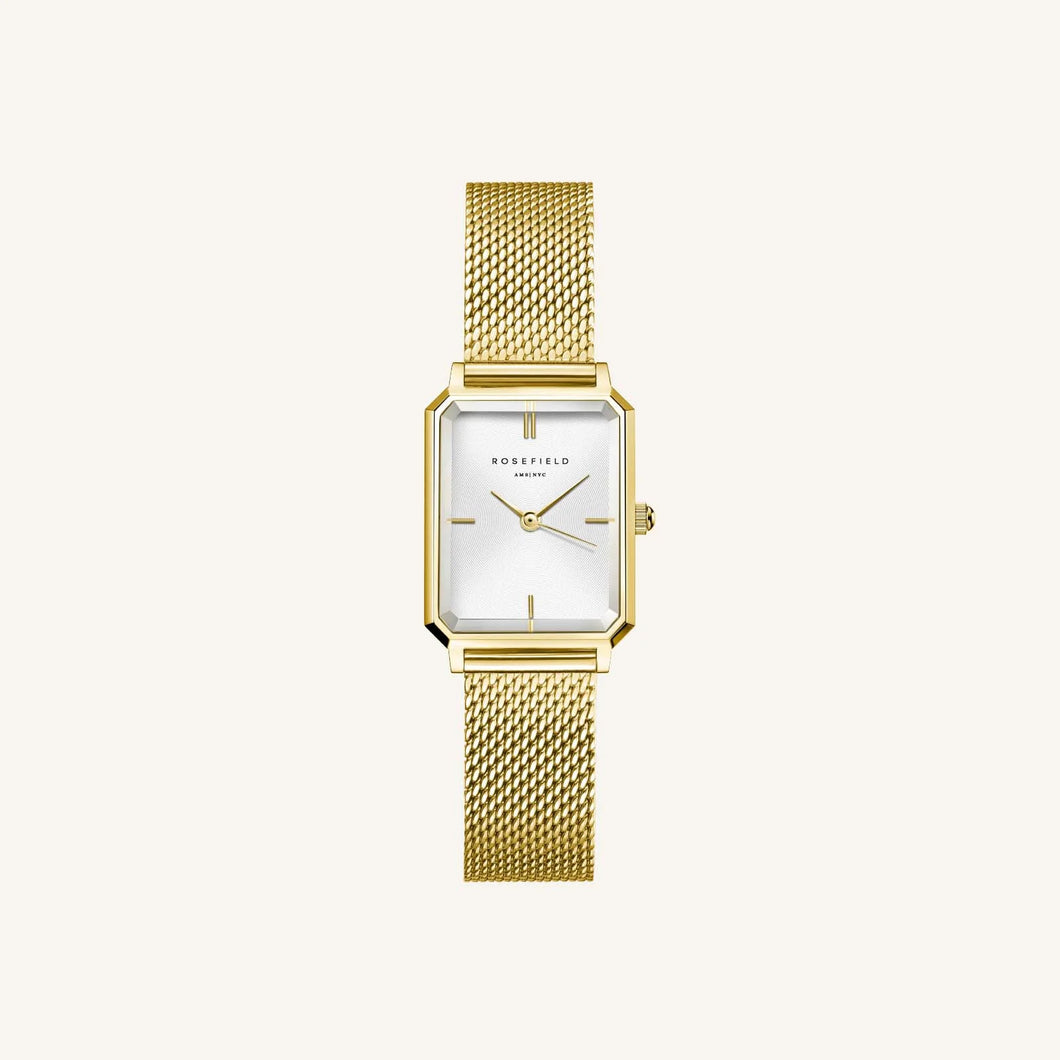 Octagon XS Mesh Gold Watch