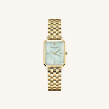 Load image into Gallery viewer, Octagon XS Mint Green Gold Watch
