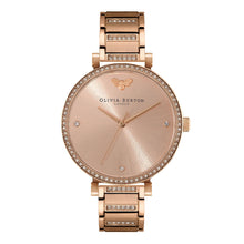 Load image into Gallery viewer, Classic Blush &amp; Carnation Gold Bracelet Watch
