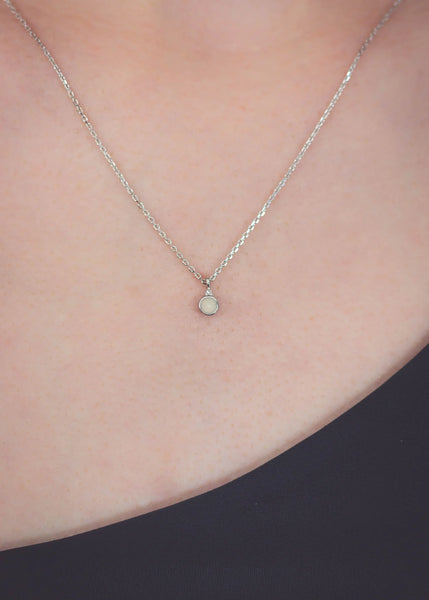 Georgini Diamond & Opal Necklace