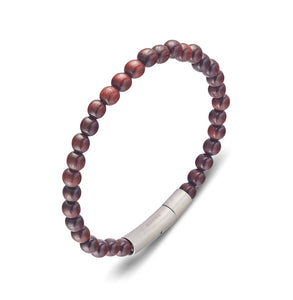 Redwood Bead Bracelet