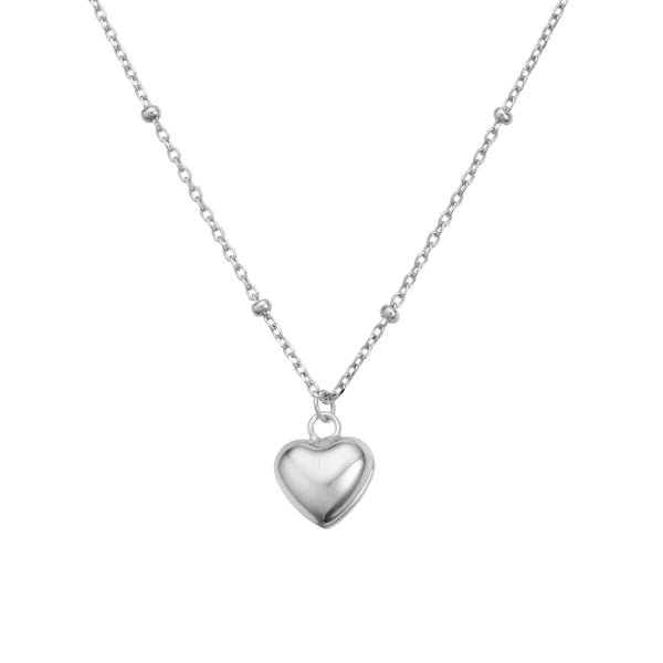 Puff Heart Necklace