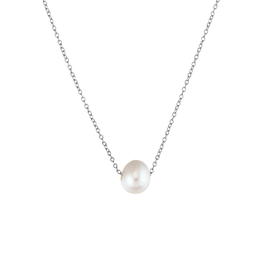 Pearl Slider Necklace