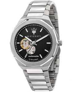 Maserati Stile Silver Automatic Watch