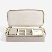 Load image into Gallery viewer, Taupe Large Travel Jewellery Box
