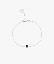Load image into Gallery viewer, Round London Blue Topaz &amp; Cz Bracelet
