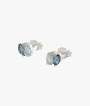 Load image into Gallery viewer, Gemstone Tripple Cluster Earrings
