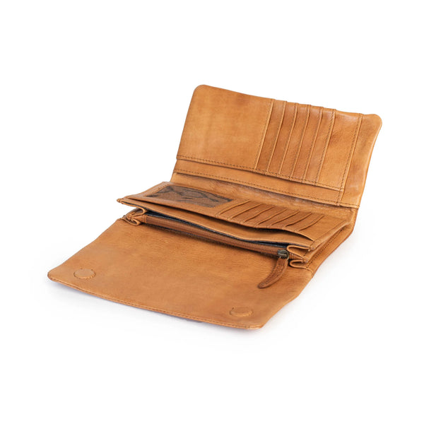 Tan Rose Purse