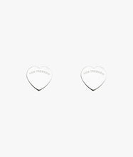Load image into Gallery viewer, Von Treskow 8mm Heart Stud Earrings.
