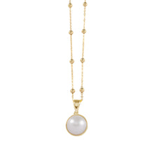 Load image into Gallery viewer, Rosario Necklace With Pearl
