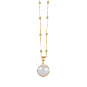 Rosario Necklace With Pearl