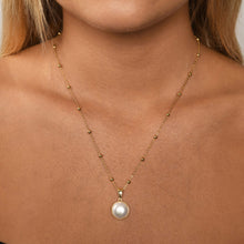 Load image into Gallery viewer, Rosario Necklace With Pearl
