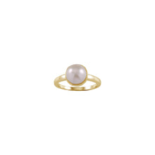 Load image into Gallery viewer, Fine Pearl Dome Ring
