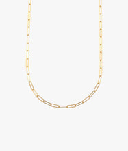 Load image into Gallery viewer, Gold Filled Fine Paperclip Necklace
