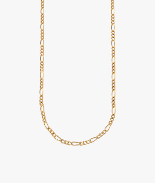 Gold Filled Fine Figaro Necklace