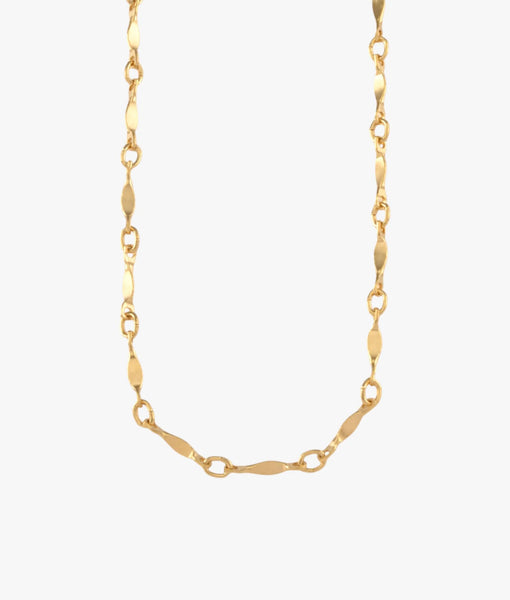 Gold Filled Bar Chain Necklace