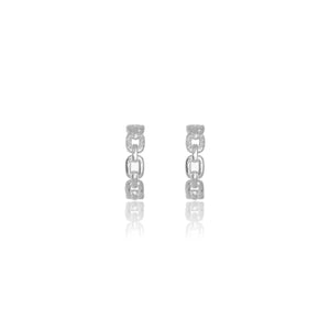 Georgini Diamond Links Earrings