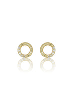 Load image into Gallery viewer, Georgini Diamond Circle Earrings
