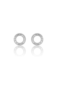 Georgini Diamond Circle Earrings