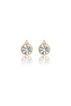 Load image into Gallery viewer, Georgini Diamond &amp; Topaz Earrings
