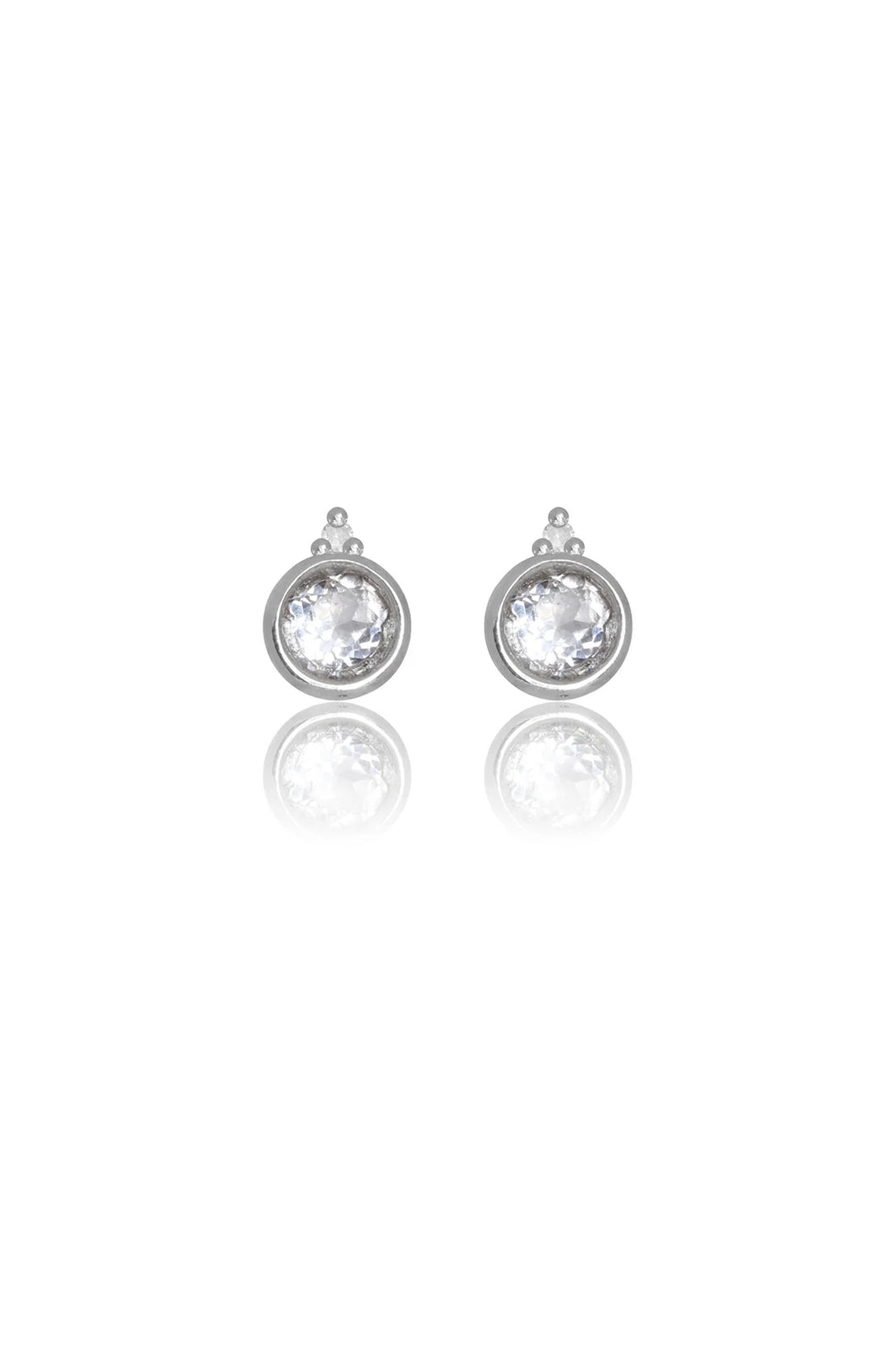 Georgini Diamond & Topaz Earrings