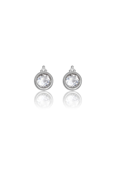 Georgini Diamond & Topaz Earrings