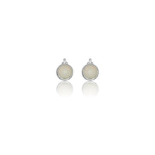 Load image into Gallery viewer, Georgini Diamond &amp; Opal Earrings
